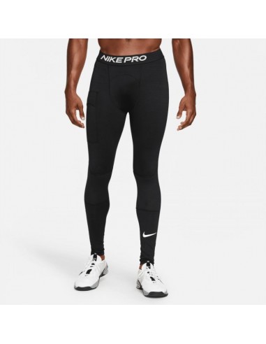 Nike Pro Warm DQ4870-010 Î‘Î½Î´ÏÎ¹ÎºÏŒ Î™ÏƒÎ¿Î¸ÎµÏÎ¼Î¹ÎºÏŒ Î Î±Î½Ï„ÎµÎ»ÏŒÎ½Î¹ ÎœÎ±ÏÏÎ¿